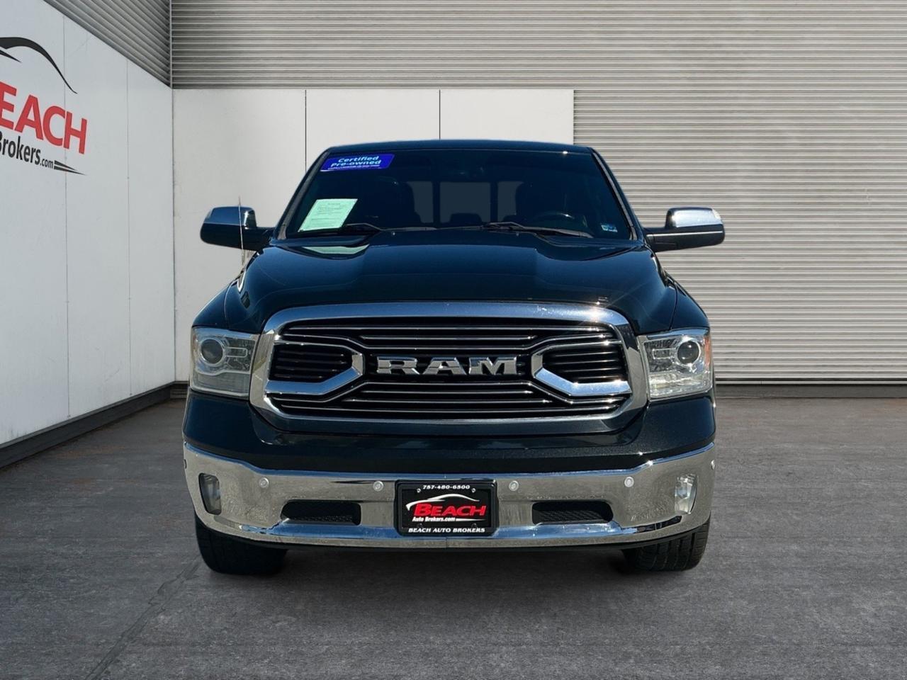 2017 Ram 1500 Limited, HEATED/VENTILATED SEATS, HEATED REAR SEATS, SUNROOF, BLUETOOTH, POWER FOLDING MIRRORS, TOW PACKAGE, BED LINER, RUNNING BOARDS, POWER SLIDING REAR WINDOW, CLEAN CARFAX, LOW MILES!