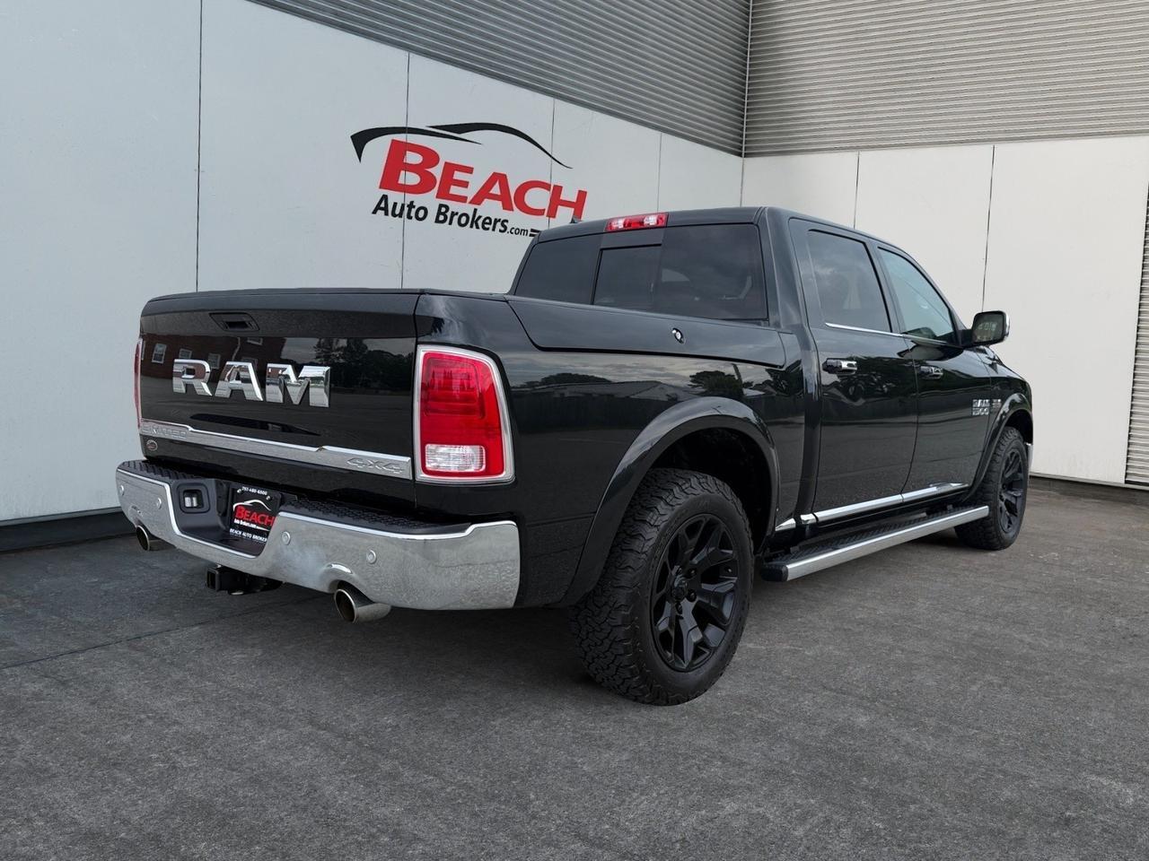 2017 Ram 1500 Limited, HEATED/VENTILATED SEATS, HEATED REAR SEATS, SUNROOF, UNIVERSAL GARAGE DOOR OPENER, ALPINE SPEAKERS, BACKUP CAMERA, POWER FOLDING MIRRORS, RUNNING BOARDS, TOW PACKAGE, TOW HOOKS, CLEAN CARFAX, THIS RAM HAS IT ALL! Norfolk VA