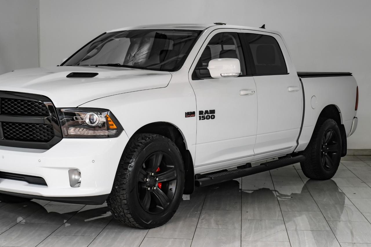 2017 Ram 1500 NIGHT EDITION CREW CAB 4WD 5.7L HEMI AUTOMATIC REAR CAMERA KEYLESS START TOW HITCH RUNNING BOARDS Carrollton TX