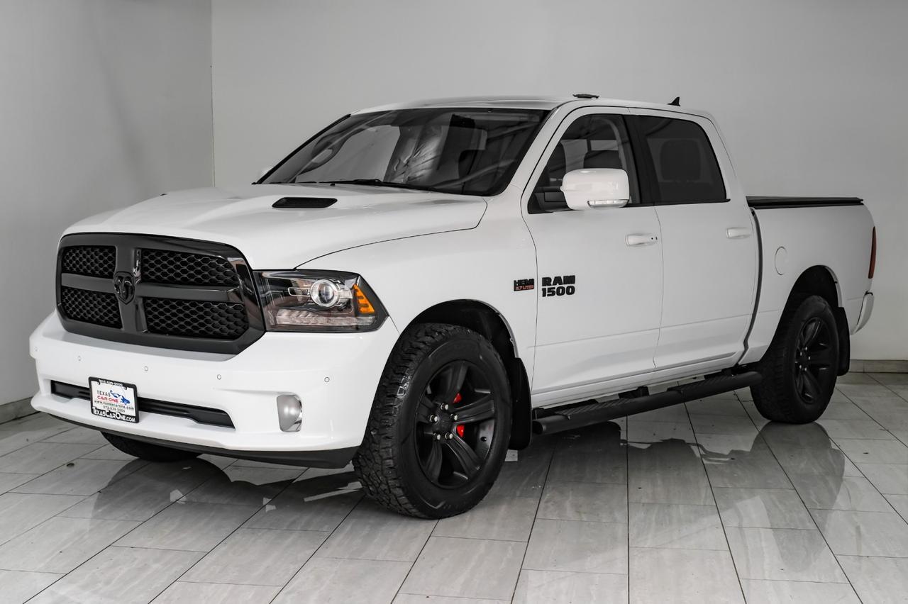 2017 Ram 1500 NIGHT EDITION CREW CAB 4WD 5.7L HEMI AUTOMATIC REAR CAMERA KEYLESS START TOW HITCH RUNNING BOARDS Carrollton TX