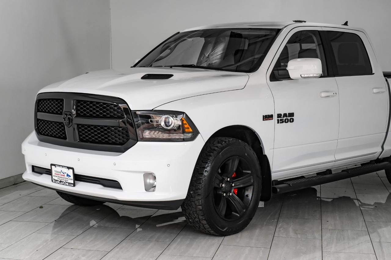 2017 Ram 1500 NIGHT EDITION CREW CAB 4WD 5.7L HEMI AUTOMATIC REAR CAMERA KEYLESS START TOW HITCH RUNNING BOARDS Carrollton TX