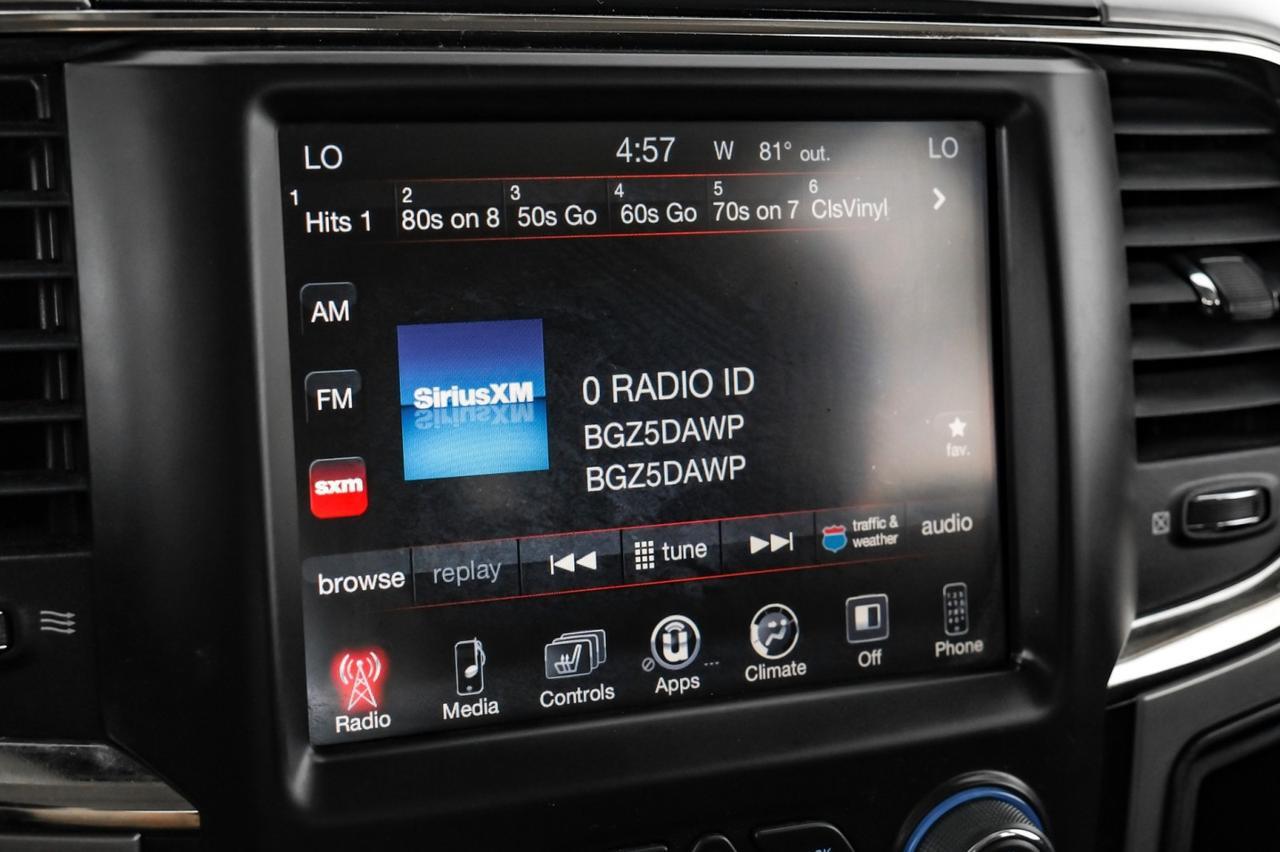 2017 Ram 1500 NIGHT EDITION CREW CAB 4WD 5.7L HEMI AUTOMATIC REAR CAMERA KEYLESS START TOW HITCH RUNNING BOARDS Carrollton TX