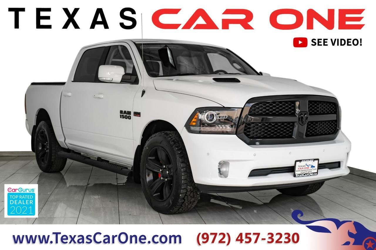 2017 Ram 1500 NIGHT EDITION CREW CAB 4WD 5.7L HEMI AUTOMATIC REAR CAMERA KEYLESS START TOW HITCH RUNNING BOARDS