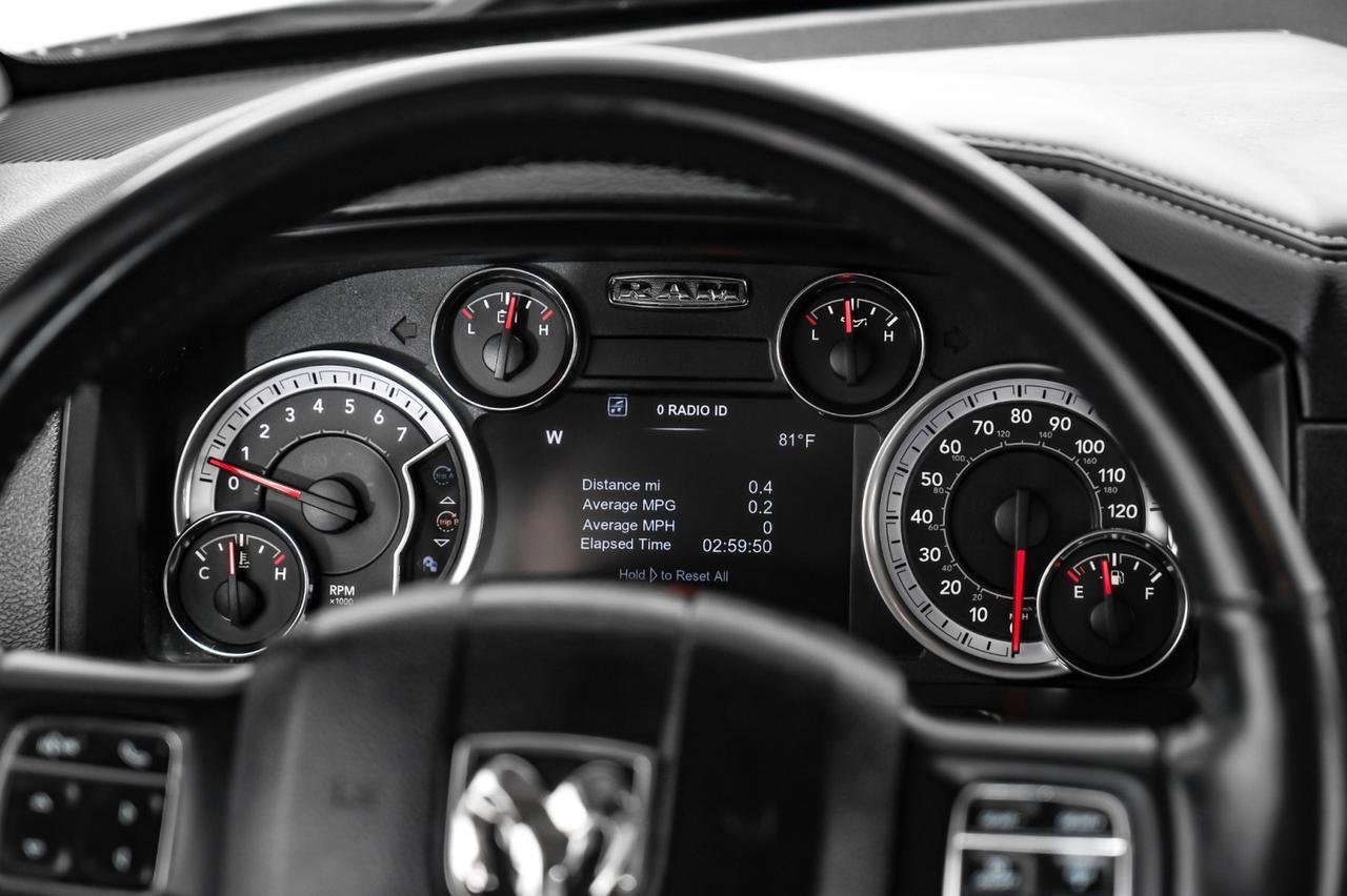 2017 Ram 1500 NIGHT EDITION CREW CAB 4WD 5.7L HEMI AUTOMATIC REAR CAMERA KEYLESS START TOW HITCH RUNNING BOARDS Carrollton TX