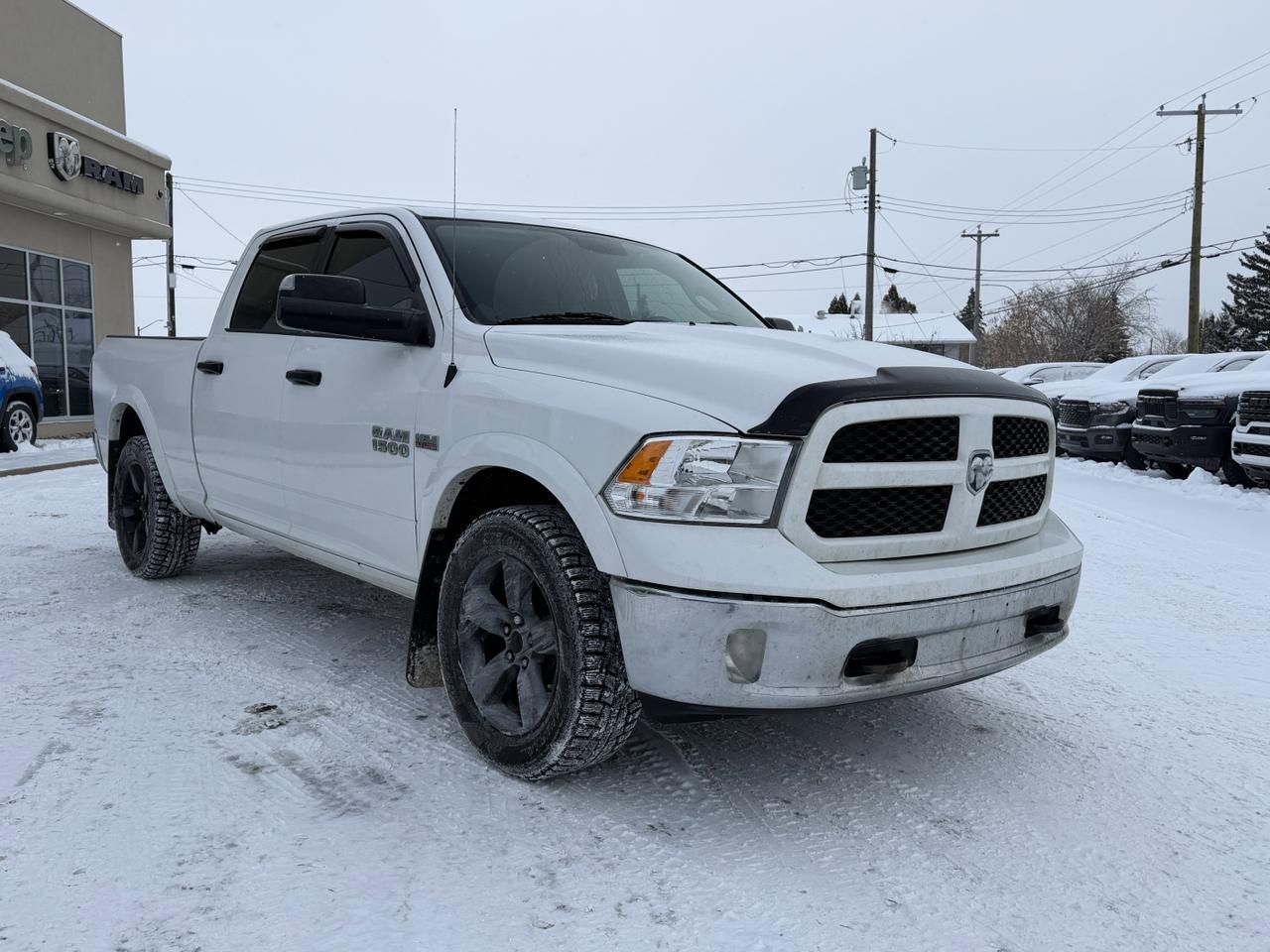 2017 Ram 1500 Outdoorsman | Bucket Seats | Heated Seats | 6'4" Box | Tow Package | One Owner Redwater AB