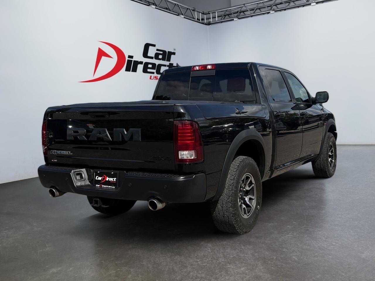 2017 Ram 1500 Rebel, REMOTE START, BACKUP CAMERA, REAR POWER SLIDING WINDOW, RAM BOX CARGO, TOW PACKAGE, HEATED SEATS, BLUETOOTH, LOW MILEAGE, ONLY 1 OWNER, BECOME A REBEL ON THE ROAD! Virginia Beach VA