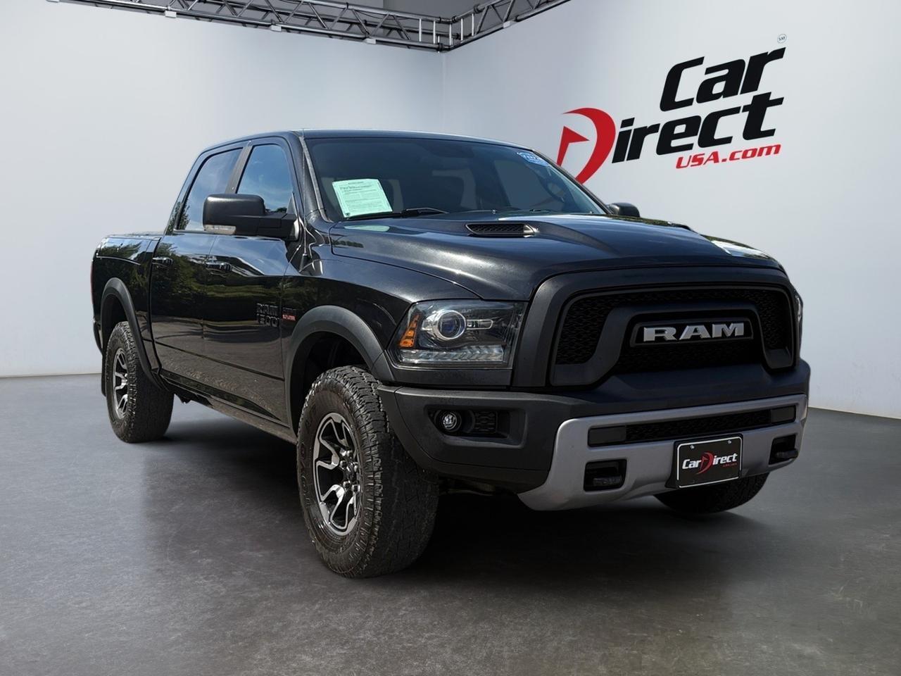 2017 Ram 1500 Rebel, REMOTE START, BACKUP CAMERA, REAR POWER SLIDING WINDOW, RAM BOX CARGO, TOW PACKAGE, HEATED SEATS, BLUETOOTH, LOW MILEAGE, ONLY 1 OWNER, BECOME A REBEL ON THE ROAD! Virginia Beach VA