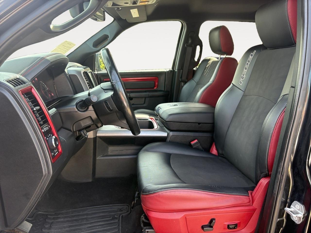 2017 Ram 1500 Rebel, REMOTE START, BACKUP CAMERA, REAR POWER SLIDING WINDOW, RAM BOX CARGO, TOW PACKAGE, HEATED SEATS, BLUETOOTH, LOW MILEAGE, ONLY 1 OWNER, BECOME A REBEL ON THE ROAD! Virginia Beach VA