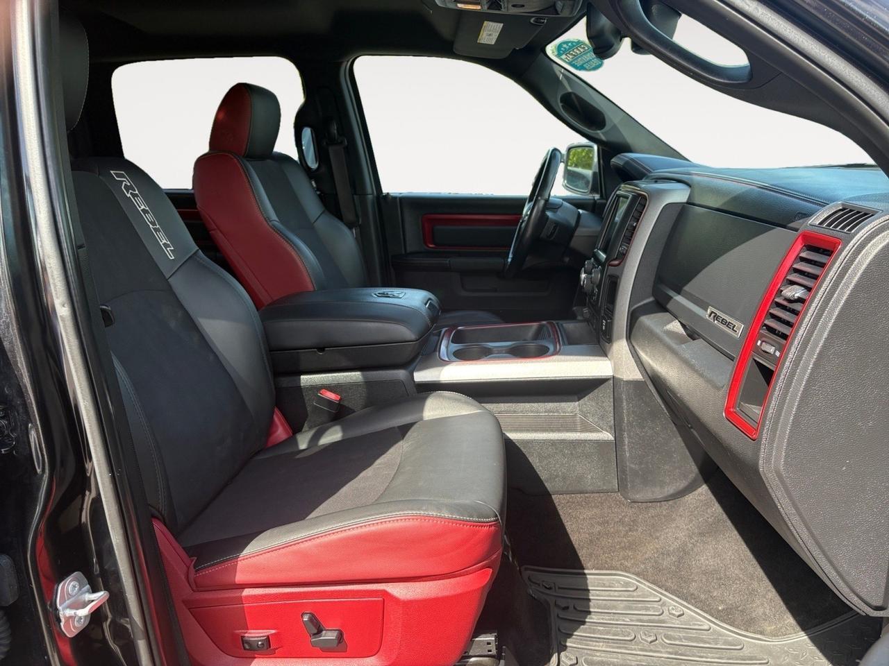 2017 Ram 1500 Rebel, REMOTE START, BACKUP CAMERA, REAR POWER SLIDING WINDOW, RAM BOX CARGO, TOW PACKAGE, HEATED SEATS, BLUETOOTH, LOW MILEAGE, ONLY 1 OWNER, BECOME A REBEL ON THE ROAD! Virginia Beach VA
