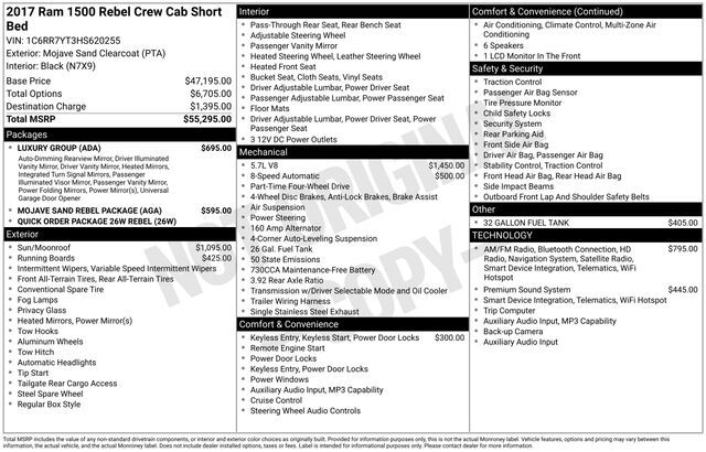 2017 Ram 1500 Rebel Raleigh NC