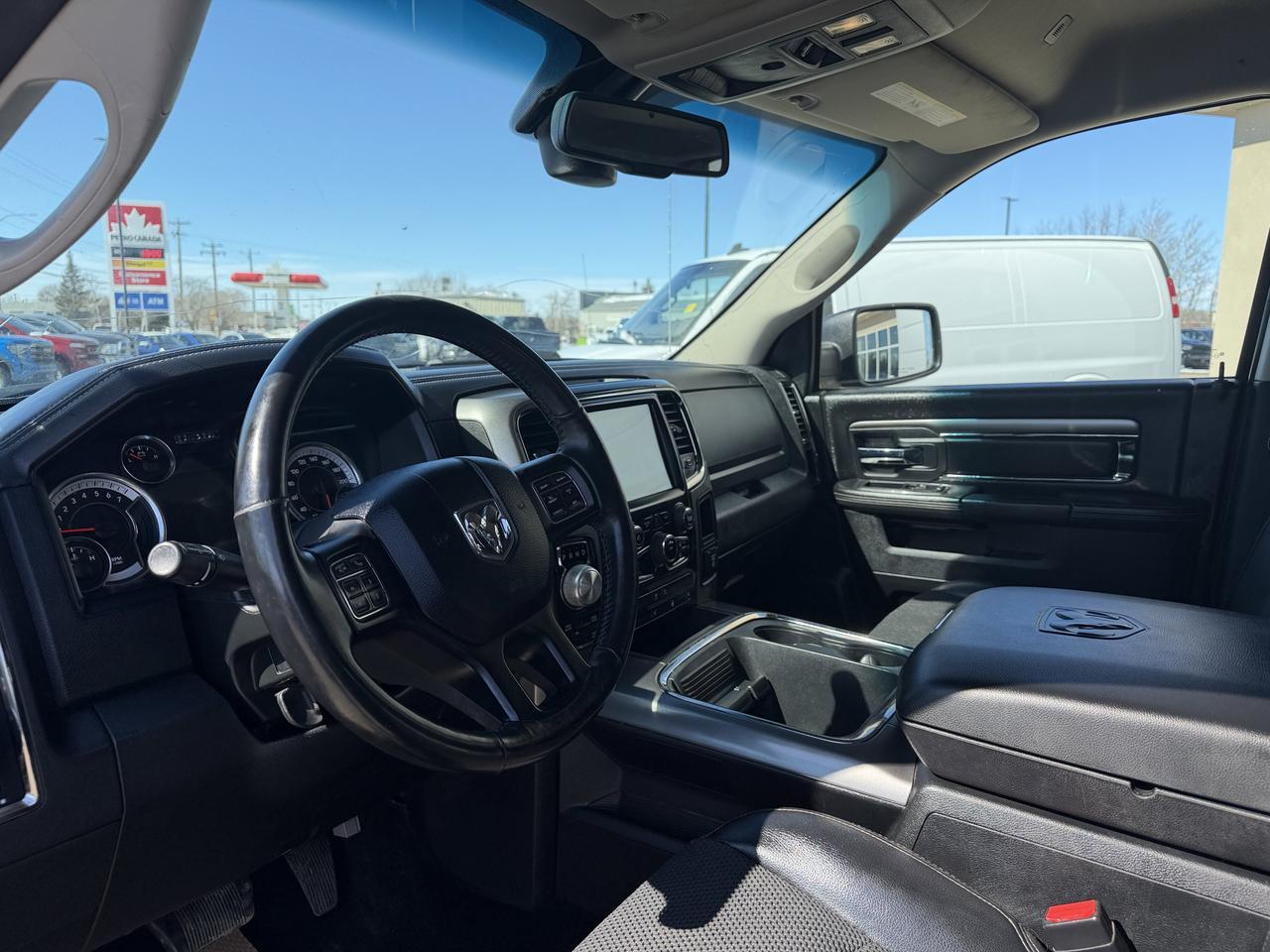 2017 Ram 1500 Sport | HEMI V8 | Brilliant Black | NAV | Heated Seats Steering Wheel | 20IN Polished Wheels Redwater AB