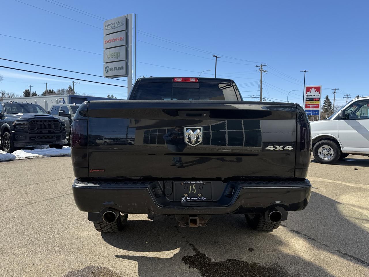 2017 Ram 1500 Sport | HEMI V8 | Brilliant Black | NAV | Heated Seats Steering Wheel | 20IN Polished Wheels Redwater AB