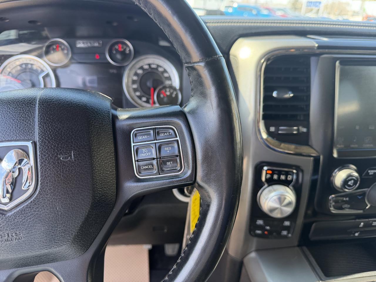 2017 Ram 1500 Sport | HEMI V8 | Brilliant Black | NAV | Heated Seats Steering Wheel | 20IN Polished Wheels Redwater AB