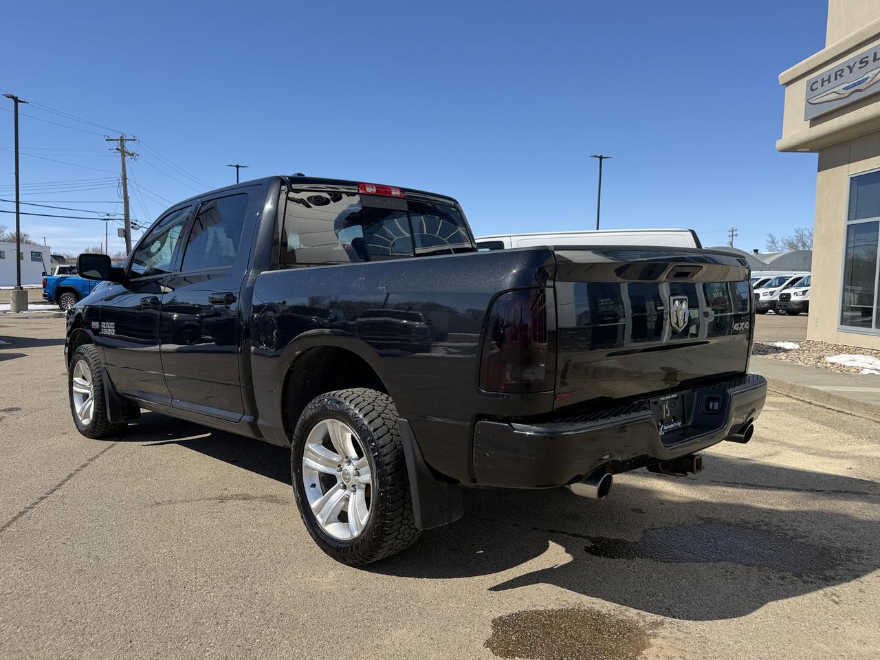 2017 Ram 1500 Sport | HEMI V8 | Brilliant Black | NAV | Heated Seats Steering Wheel | 20IN Polished Wheels Redwater AB