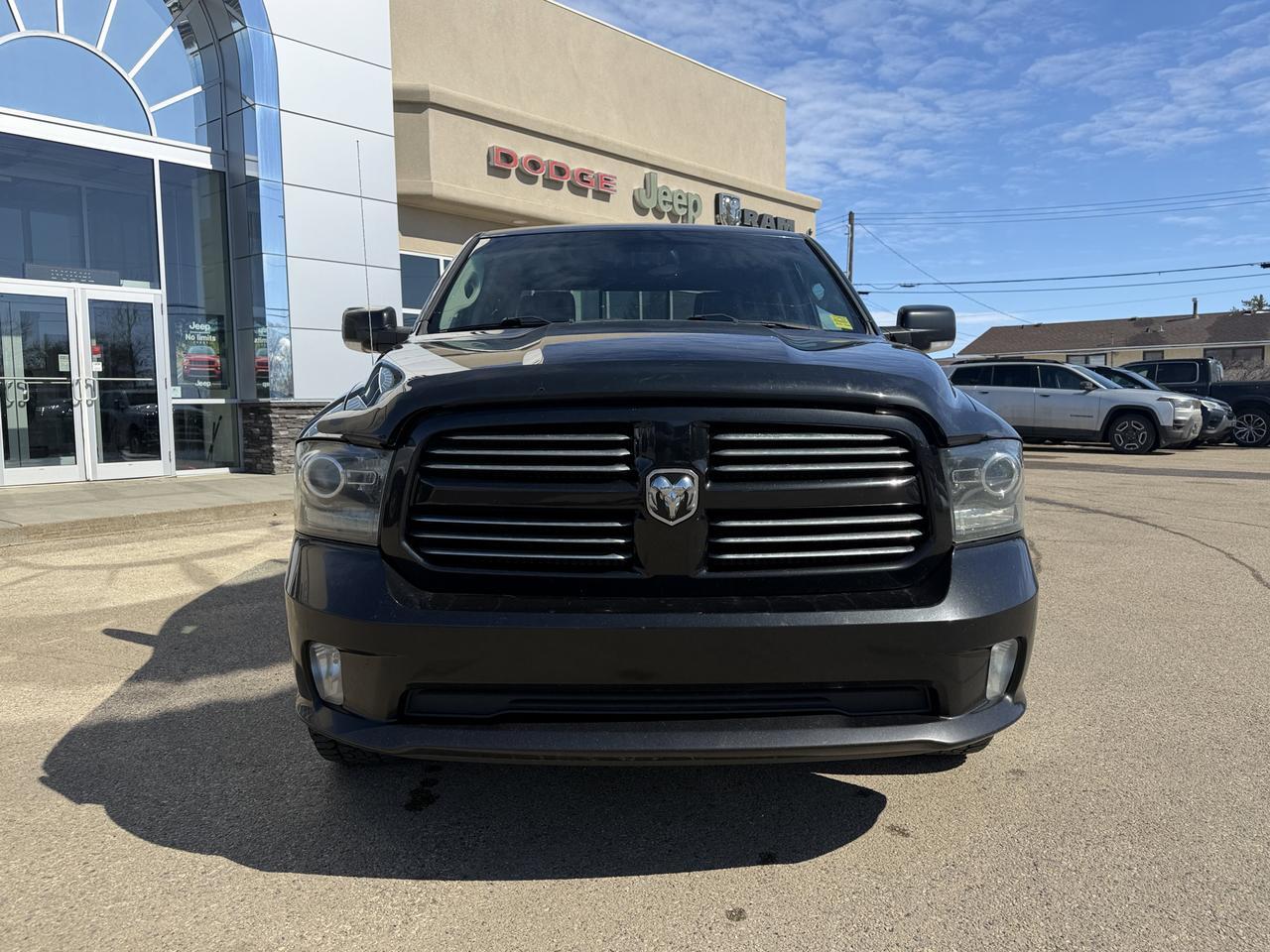 2017 Ram 1500 Sport | HEMI V8 | Brilliant Black | NAV | Heated Seats Steering Wheel | 20IN Polished Wheels Redwater AB