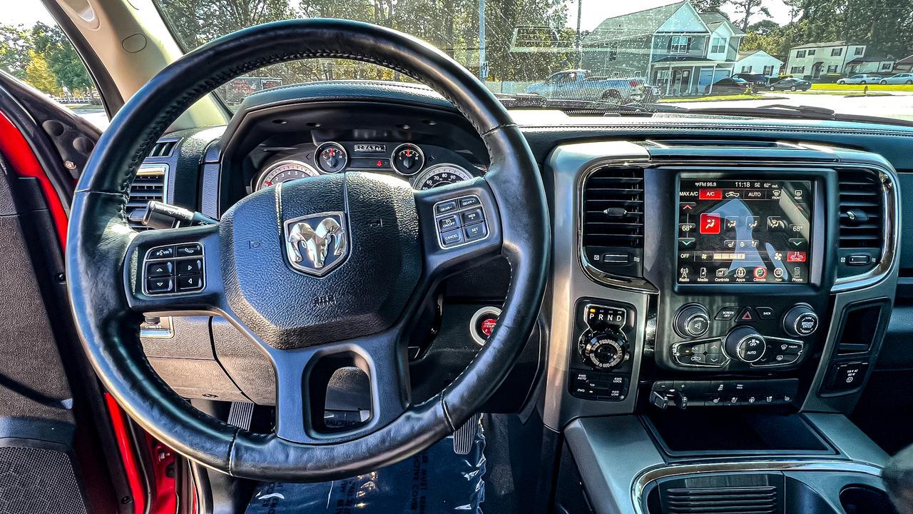 2017 Ram 1500 SPORT 4X4, BLACK RHINO RIMS, NAVIGATION, BACKUP CAMERA, CARFAX ONE OWNER!! Norfolk