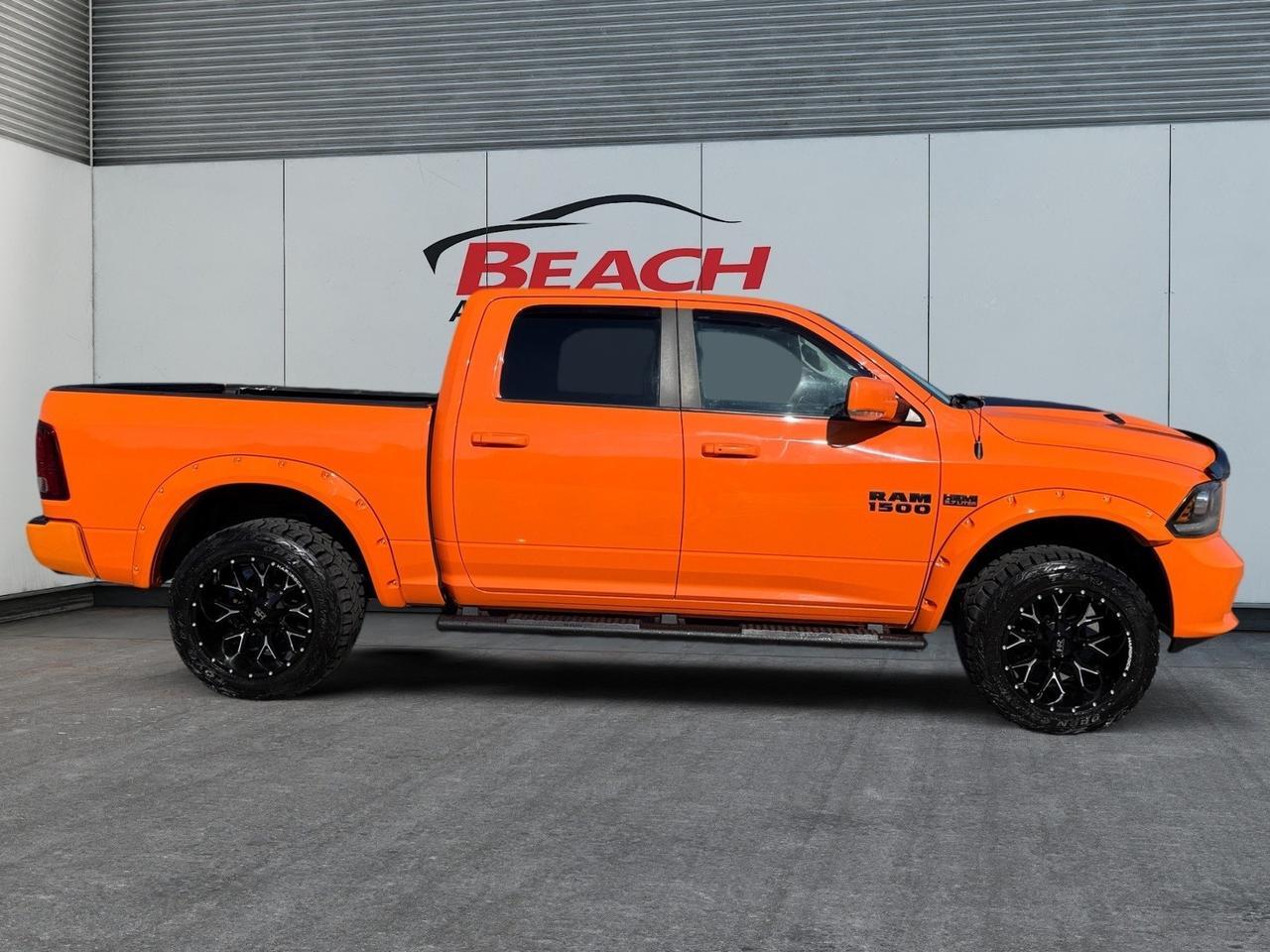 2017 Ram 1500 Sport, HEATED SEATS, HEATED STEERING WHEEL, BLUETOOTH, NAVIGATION, BACKUP CAMERA, POWER REAR SLIDING WINDOW, TOW PACKAGE, REMOTE KEYLESS ENTRY, THIS RAM IS READY TO TAKE ON ANY ADVENTURE! Norfolk VA