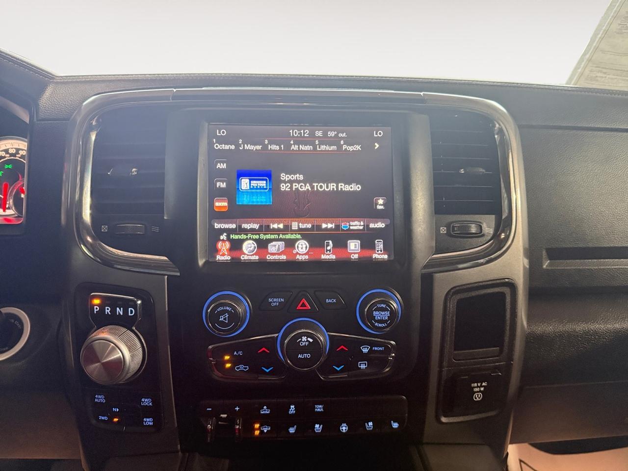 2017 Ram 1500 Sport, HEATED/VENTILATED SEATS, POWER SLIDING REAR WINDOW, UNIVERSAL GARAGE DOOR OPENER, POWER FOLDING MIRRORS, ALPINE SPEAKERS, BLUETOOTH, BED LINER, TOW PACKAGE, CLEAN CARFAX! Norfolk VA