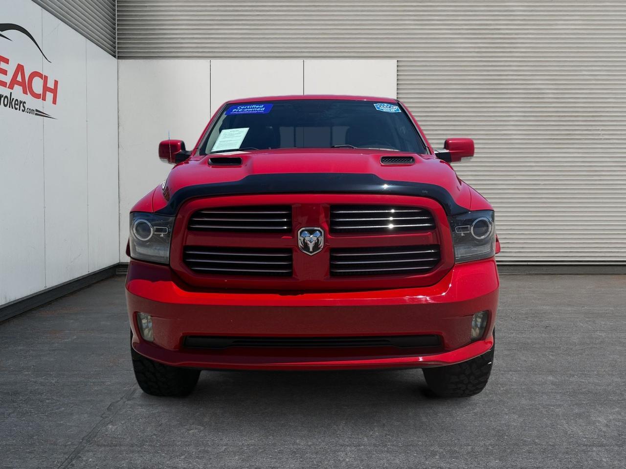 2017 Ram 1500 Sport, HEATED/VENTILATED SEATS, POWER SLIDING REAR WINDOW, UNIVERSAL GARAGE DOOR OPENER, POWER FOLDING MIRRORS, ALPINE SPEAKERS, BLUETOOTH, BED LINER, TOW PACKAGE, CLEAN CARFAX! Norfolk VA