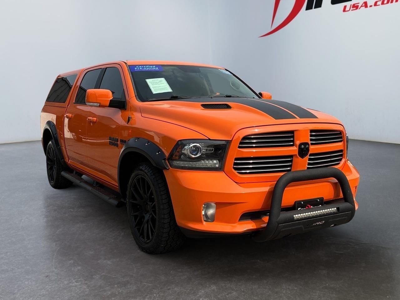 2017 Ram 1500 Sport, RUNNING BOARDS, FENDER FLARES, TOW PACKAGE, BACKUP CAMERA, PARKING SENSORS, BLIND SPOT ALERT, HEATED STEERING WHEEL & SEATS, REMOTE & KEYLESS START, NAVIGATION, LOW MILES, CLEAN CARFAX, RIDE THIS RAM TODAY! Virginia Beach VA