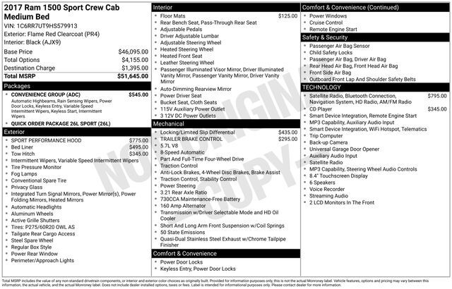 2017 Ram 1500 Sport Raleigh NC