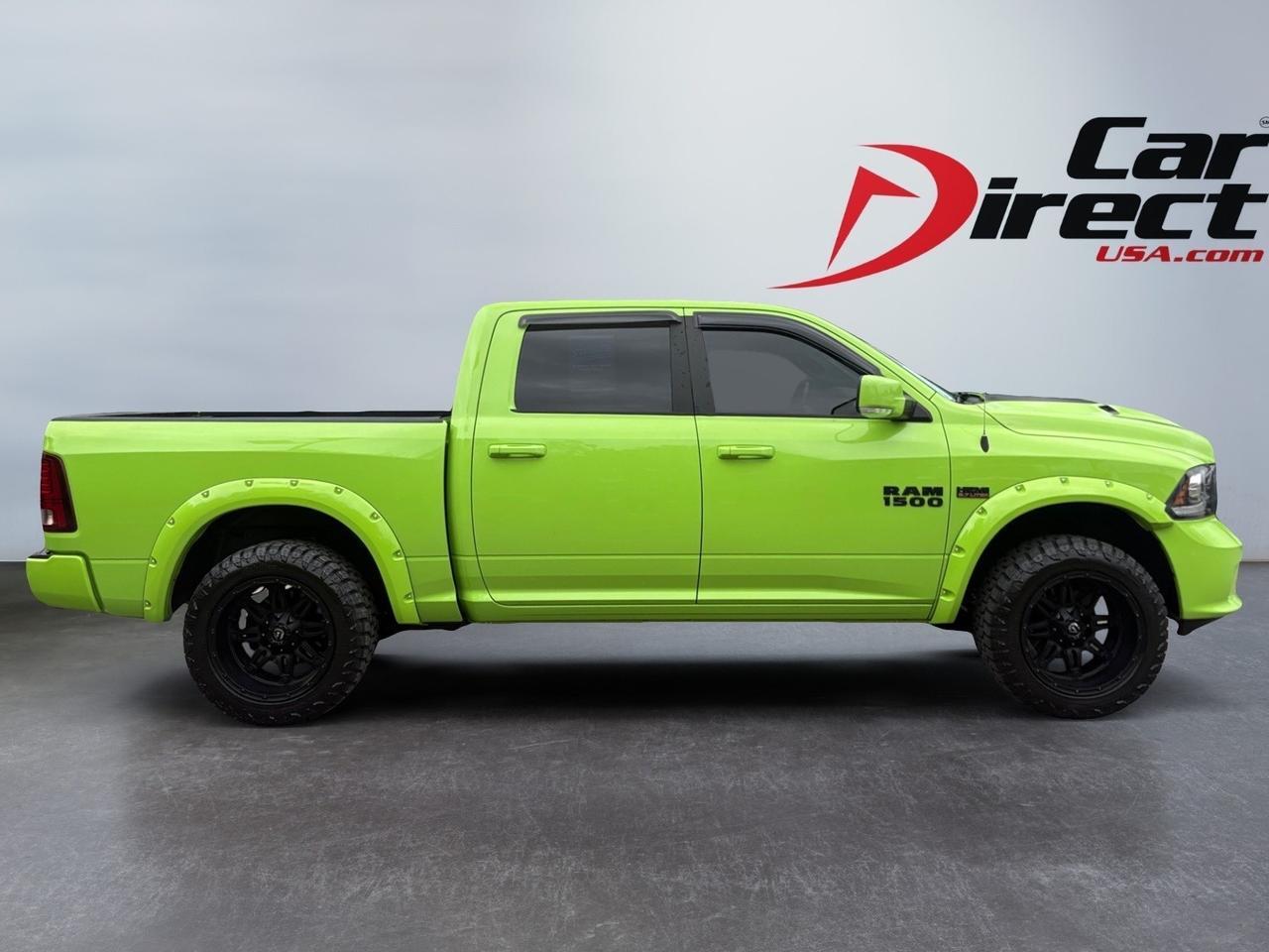2017 Ram 1500 Sport, TOW PACKAGE, FENDER FLARES, LIFTED, BACKUP CAMERA, POWER REAR SLIDING WINDOW, HEATED SEATS, REMOTE START, ONLY 1 OWNER, CLEAN CARFAX, LOW MILEAGE, TAKE THIS RAM HOME TODAY! Virginia Beach VA