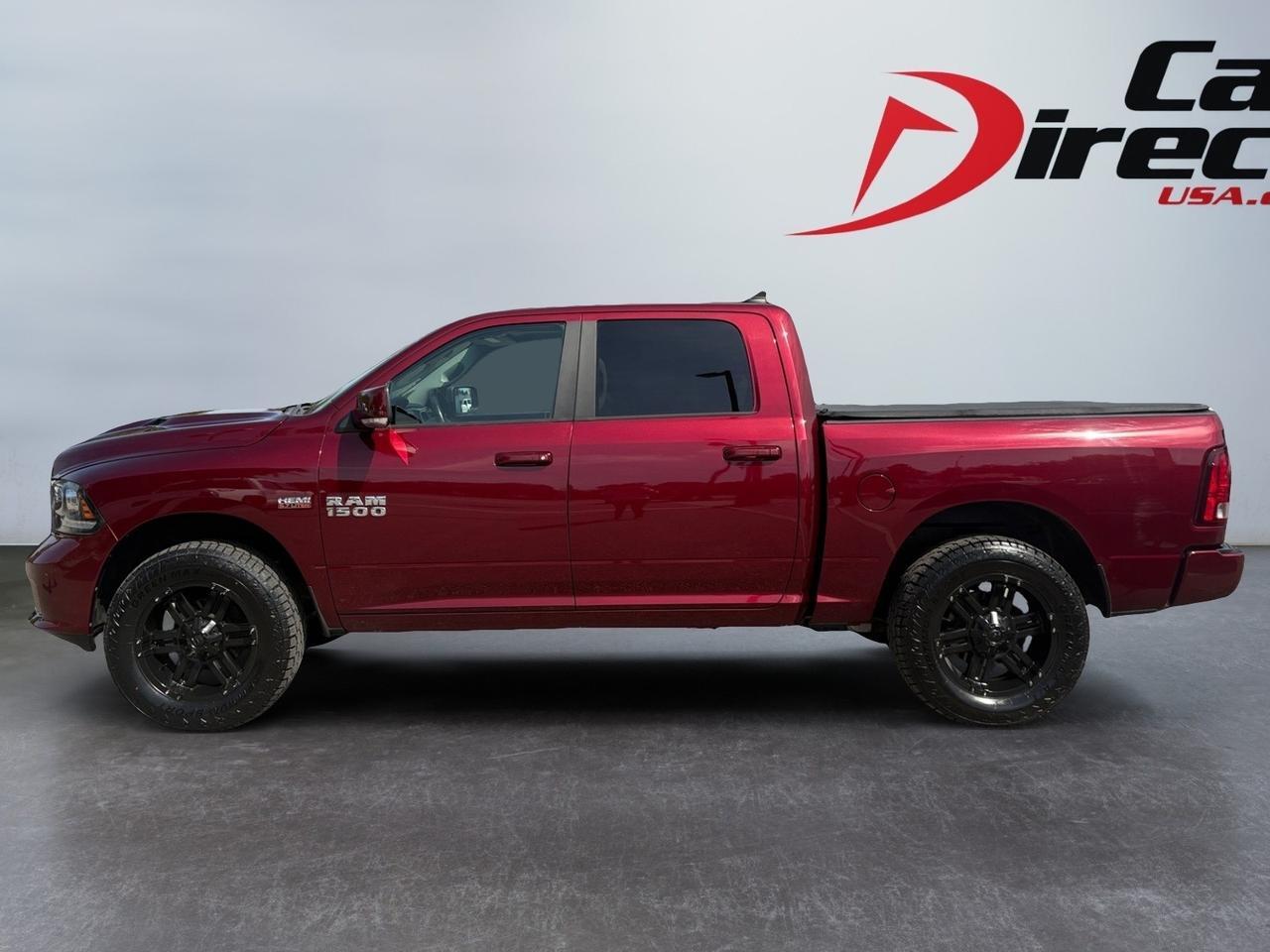 2017 Ram 1500 Sport, TOW PACKAGE, LIFTED, BACKUP CAMERA WITH PARKING SENSORS, HEATED & A/C SEATS, SUNROOF, NAVIGATION, REAR POWER SLIDING WINDOW, CUSTOM FUEL WHEELS, REMOTE START, LOW MILES, CLEAN CARFAX, TEST DRIVE THIS RAM TODAY! Virginia Beach VA
