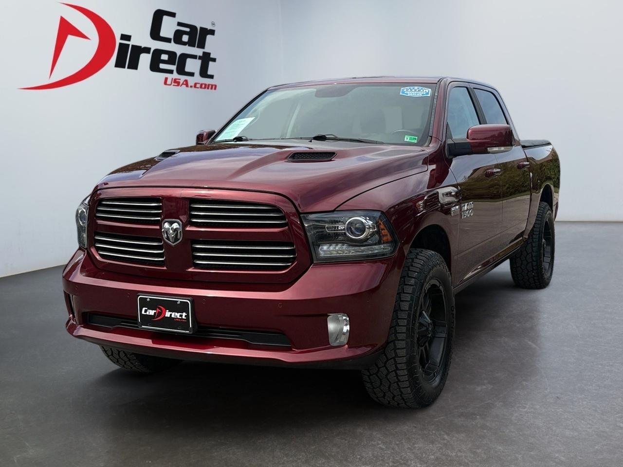 2017 Ram 1500 Sport, TOW PACKAGE, LIFTED, BACKUP CAMERA WITH PARKING SENSORS, HEATED & A/C SEATS, SUNROOF, NAVIGATION, REAR POWER SLIDING WINDOW, CUSTOM FUEL WHEELS, REMOTE START, LOW MILES, CLEAN CARFAX, TEST DRIVE THIS RAM TODAY! Virginia Beach VA