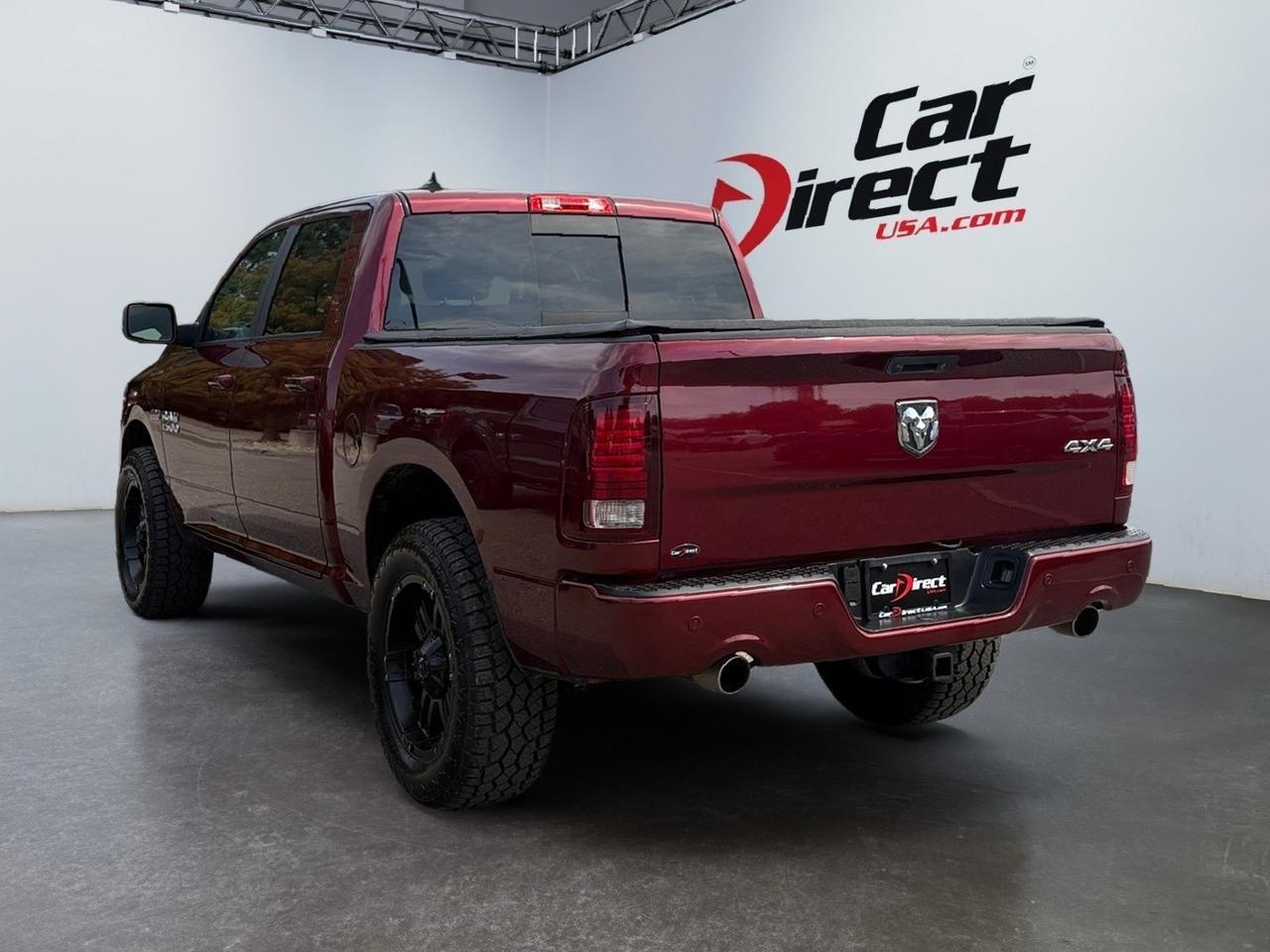 2017 Ram 1500 Sport, TOW PACKAGE, LIFTED, BACKUP CAMERA WITH PARKING SENSORS, HEATED & A/C SEATS, SUNROOF, NAVIGATION, REAR POWER SLIDING WINDOW, CUSTOM FUEL WHEELS, REMOTE START, LOW MILES, CLEAN CARFAX, TEST DRIVE THIS RAM TODAY! Virginia Beach VA