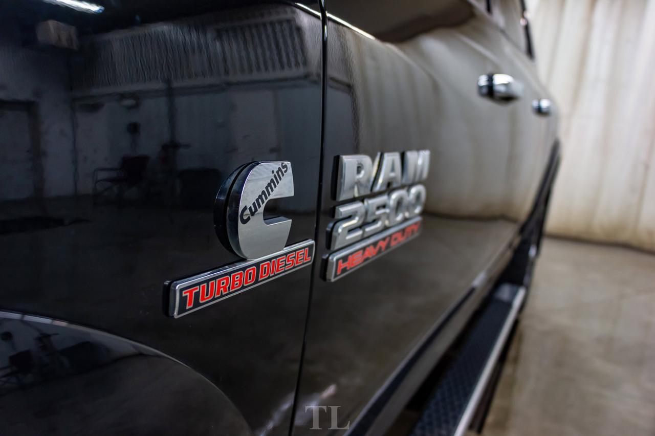 2017 Ram 2500 4x4 Crew Cab Laramie Diesel Leather Nav BCam Red Deer AB