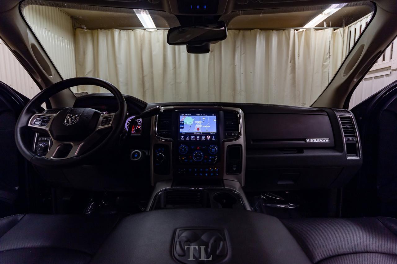 2017 Ram 2500 4x4 Crew Cab Laramie Diesel Leather Nav BCam Red Deer AB