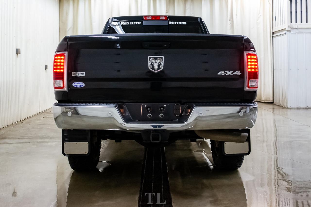 2017 Ram 2500 4x4 Crew Cab Laramie Diesel Leather Nav BCam Red Deer AB