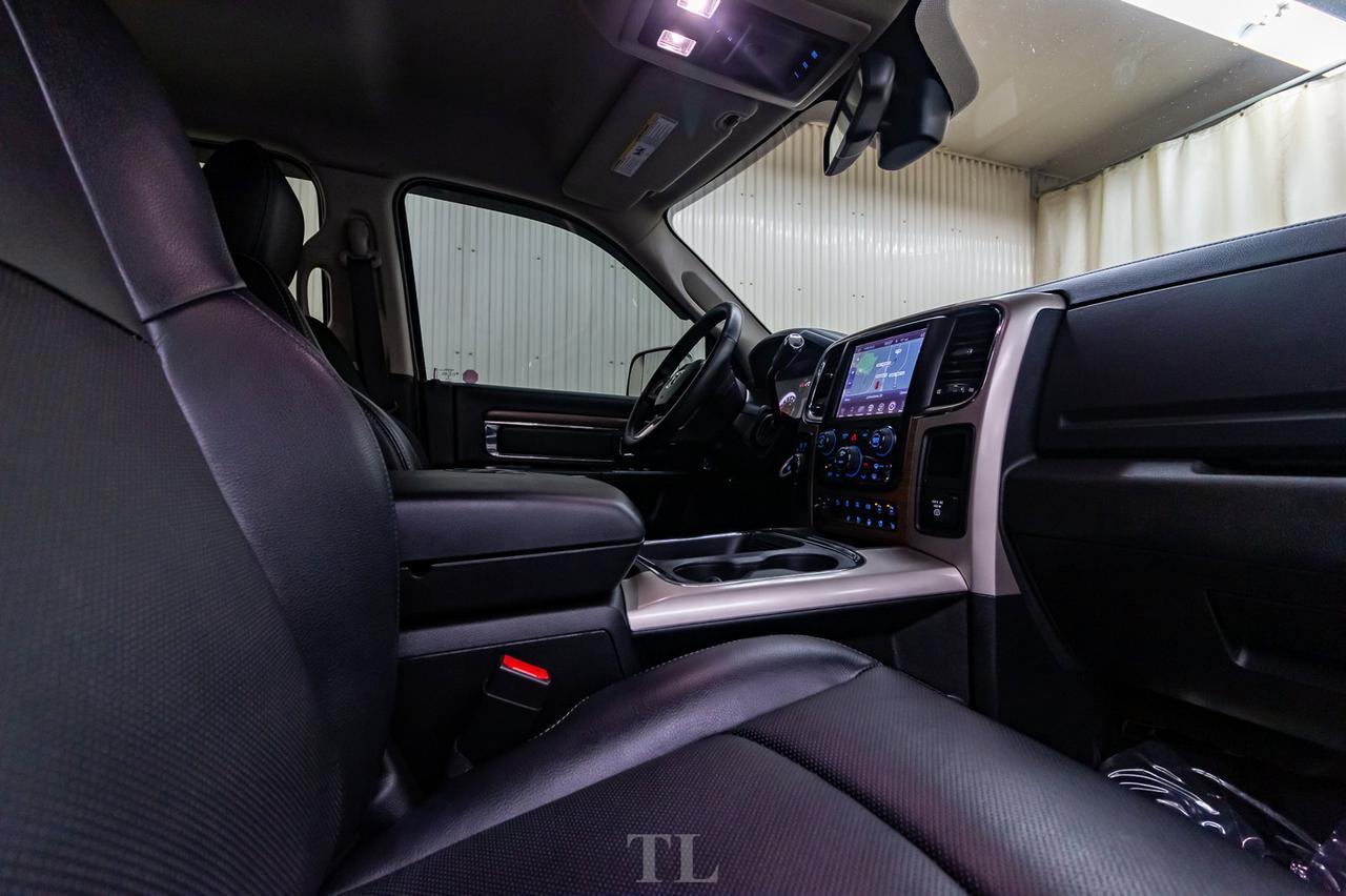 2017 Ram 2500 4x4 Crew Cab Laramie Diesel Leather Nav BCam Red Deer AB