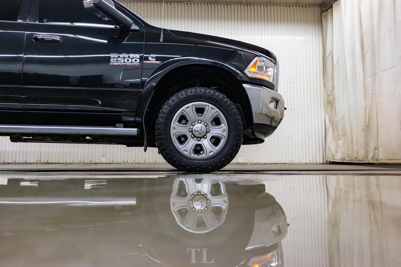 2017 Ram 2500 4x4 Crew Cab Laramie Diesel Leather Nav BCam Red Deer AB