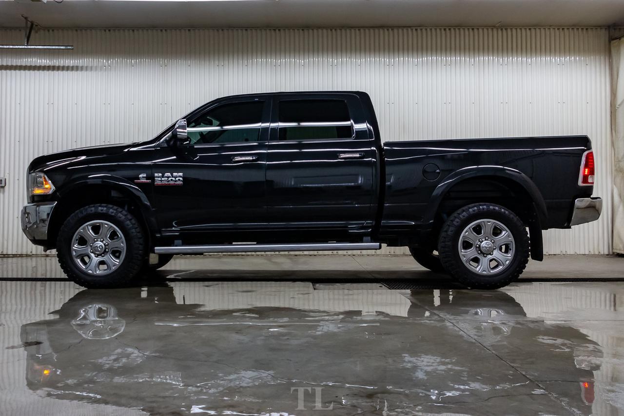 2017 Ram 2500 4x4 Crew Cab Laramie Diesel Leather Nav BCam Red Deer AB