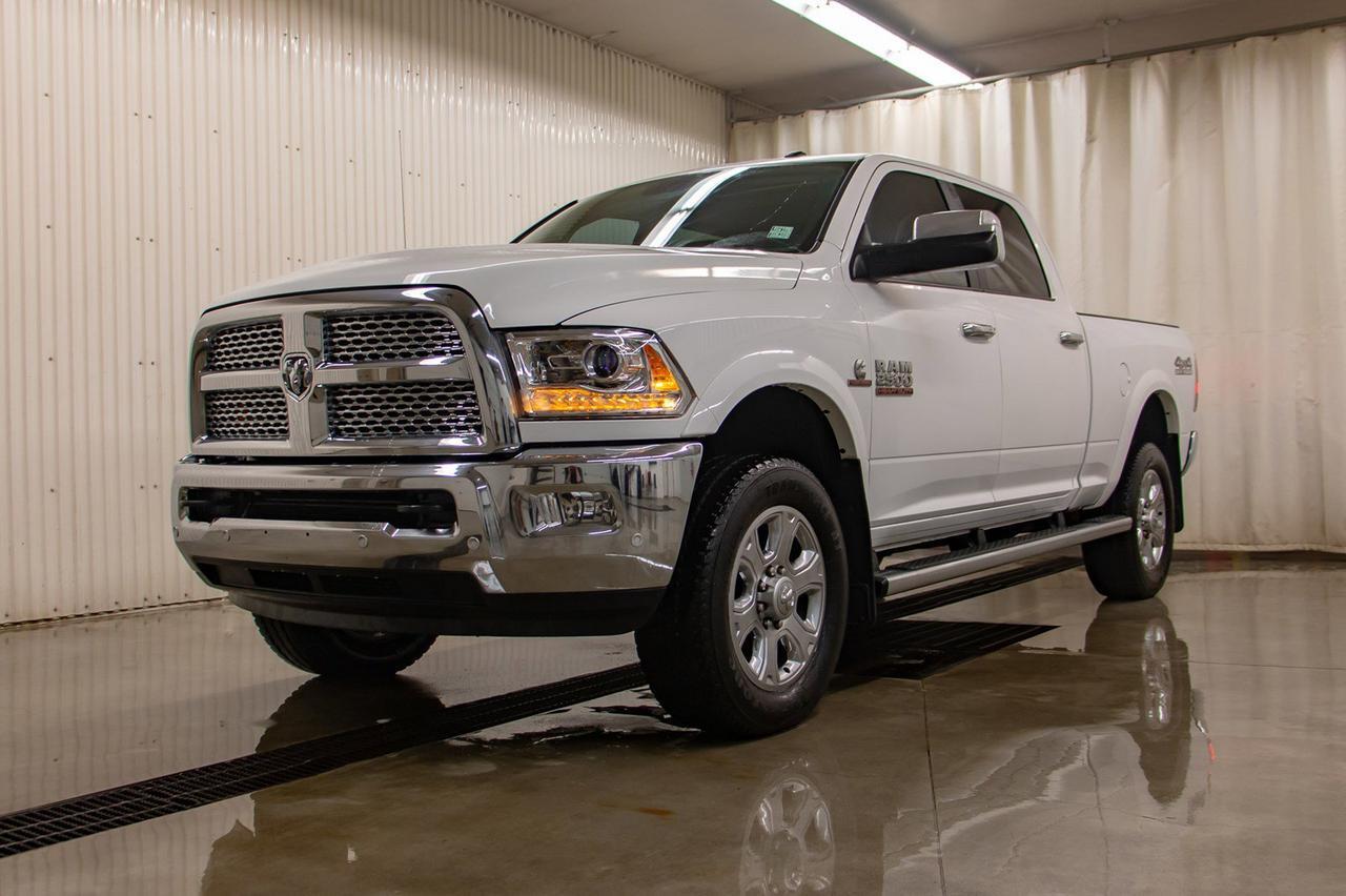 2017 Ram 2500 4x4 Crew Cab Laramie Diesel Leather Roof Red Deer AB