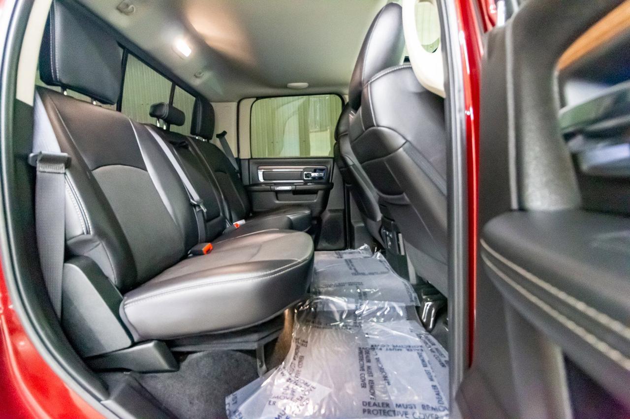 2017 Ram 2500 4x4 Crew Cab Laramie Level Kit Leather Roof Nav Red Deer AB