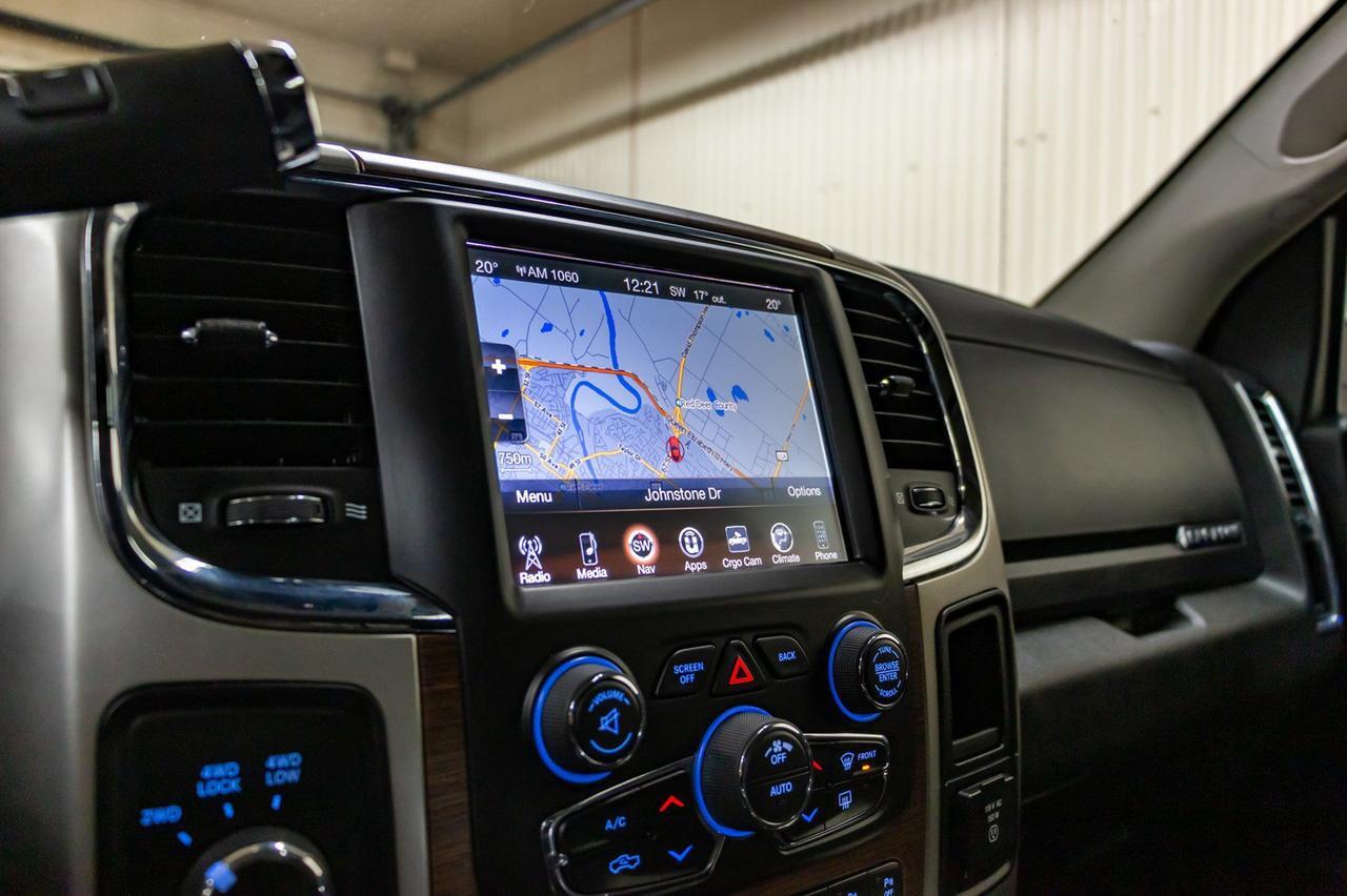 2017 Ram 2500 4x4 Crew Cab Laramie Level Kit Leather Roof Nav Red Deer AB