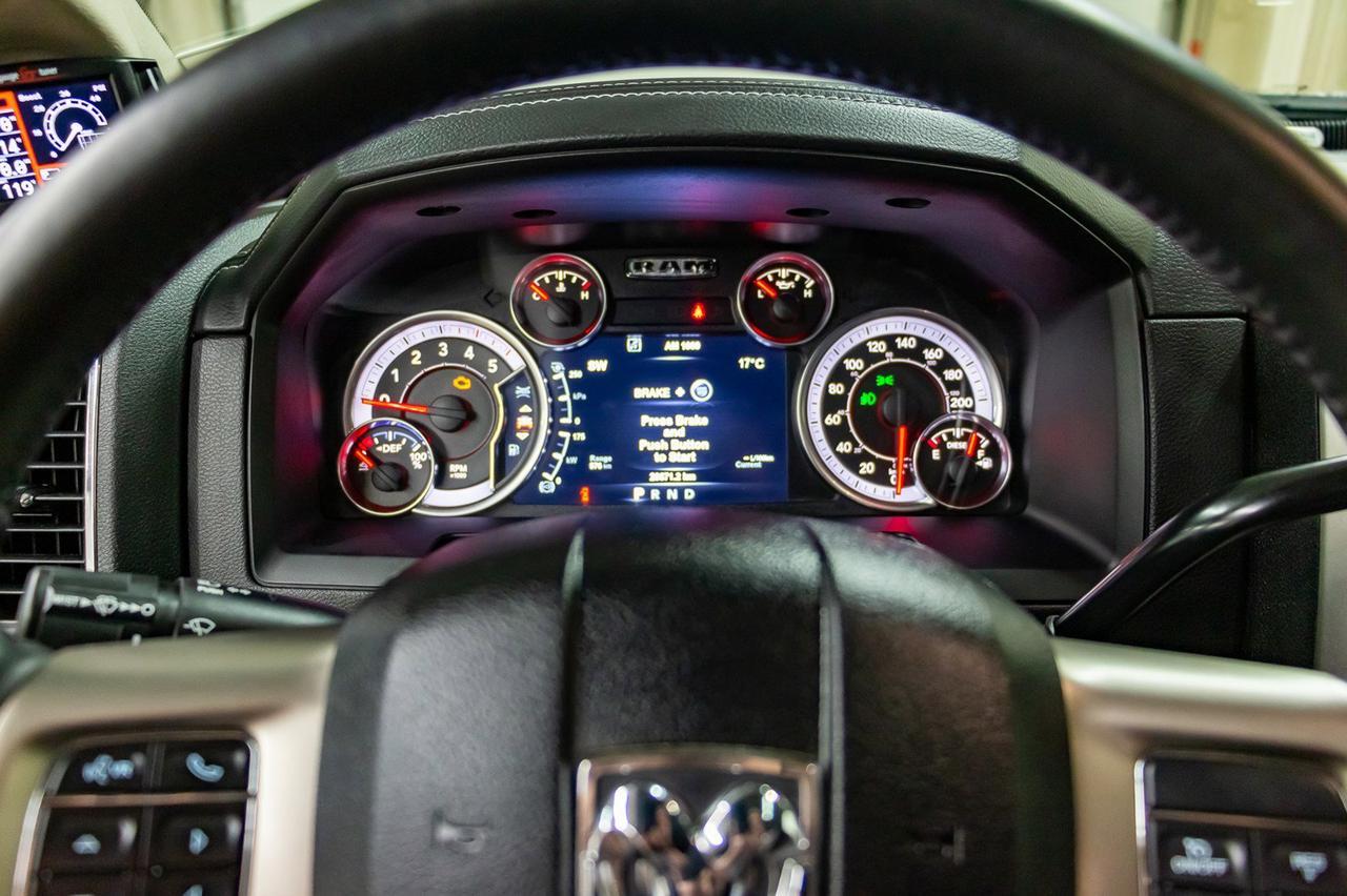 2017 Ram 2500 4x4 Crew Cab Laramie Level Kit Leather Roof Nav Red Deer AB