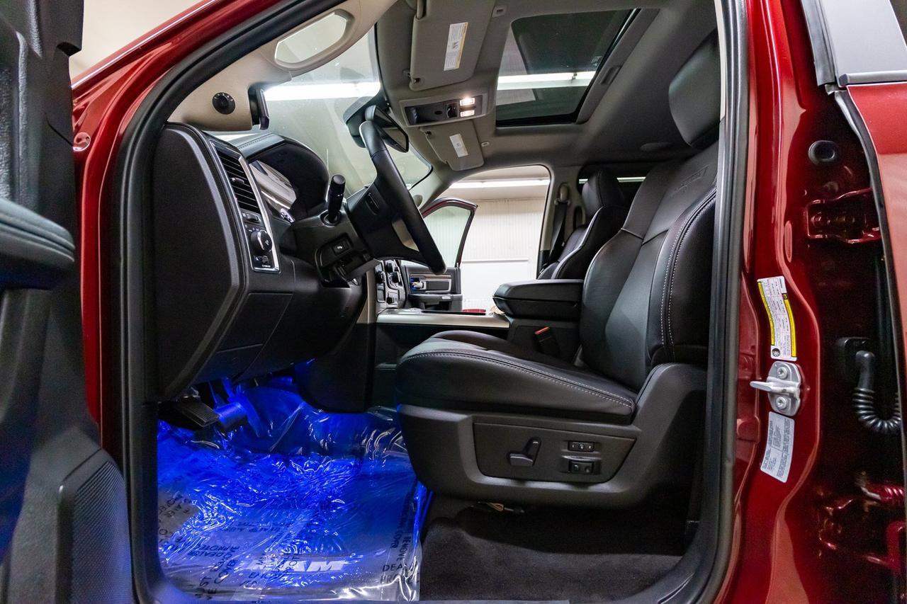 2017 Ram 2500 4x4 Crew Cab Laramie Level Kit Leather Roof Nav Red Deer AB
