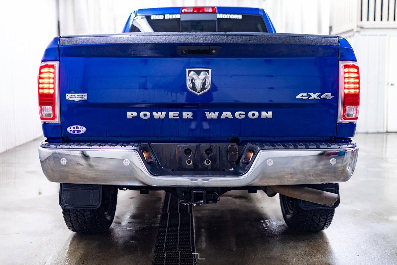 2017 Ram 2500 4x4 Crew Cab Laramie Power Wagon Leather Roof BCam Red Deer AB