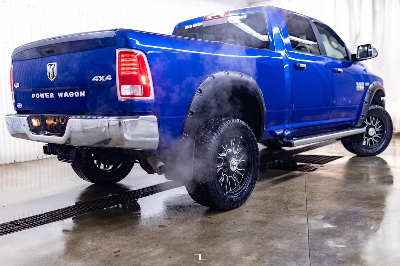 2017 Ram 2500 4x4 Crew Cab Laramie Power Wagon Leather Roof BCam Red Deer AB