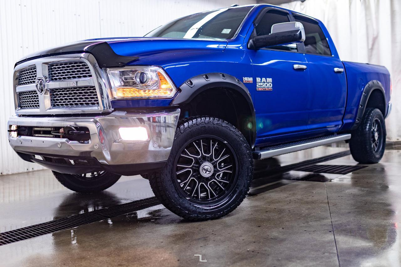 2017 Ram 2500 4x4 Crew Cab Laramie Power Wagon Leather Roof BCam Red Deer AB