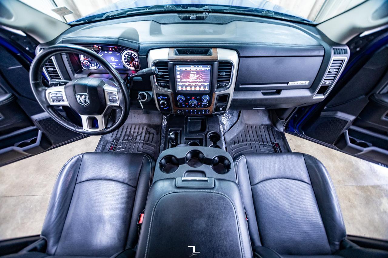 2017 Ram 2500 4x4 Crew Cab Laramie Power Wagon Leather Roof BCam Red Deer AB