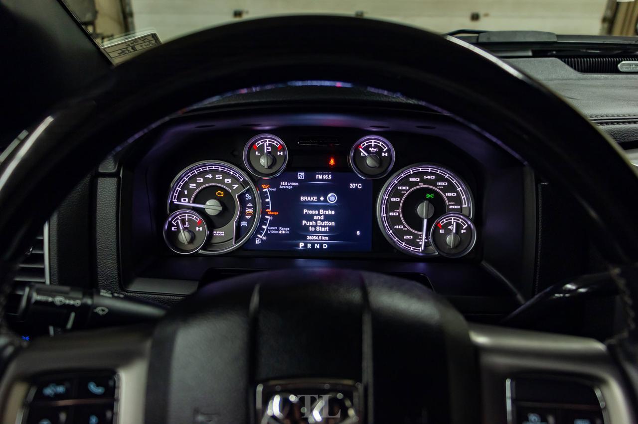 2017 Ram 2500 4x4 Crew Cab Limited Longbox HEMI Leather Nav BCam Red Deer AB