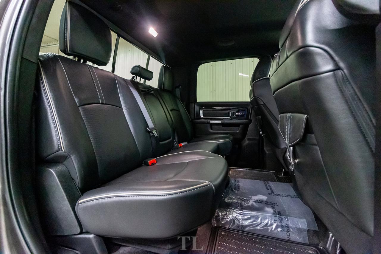 2017 Ram 2500 4x4 Crew Cab Limited Longbox HEMI Leather Nav BCam Red Deer AB