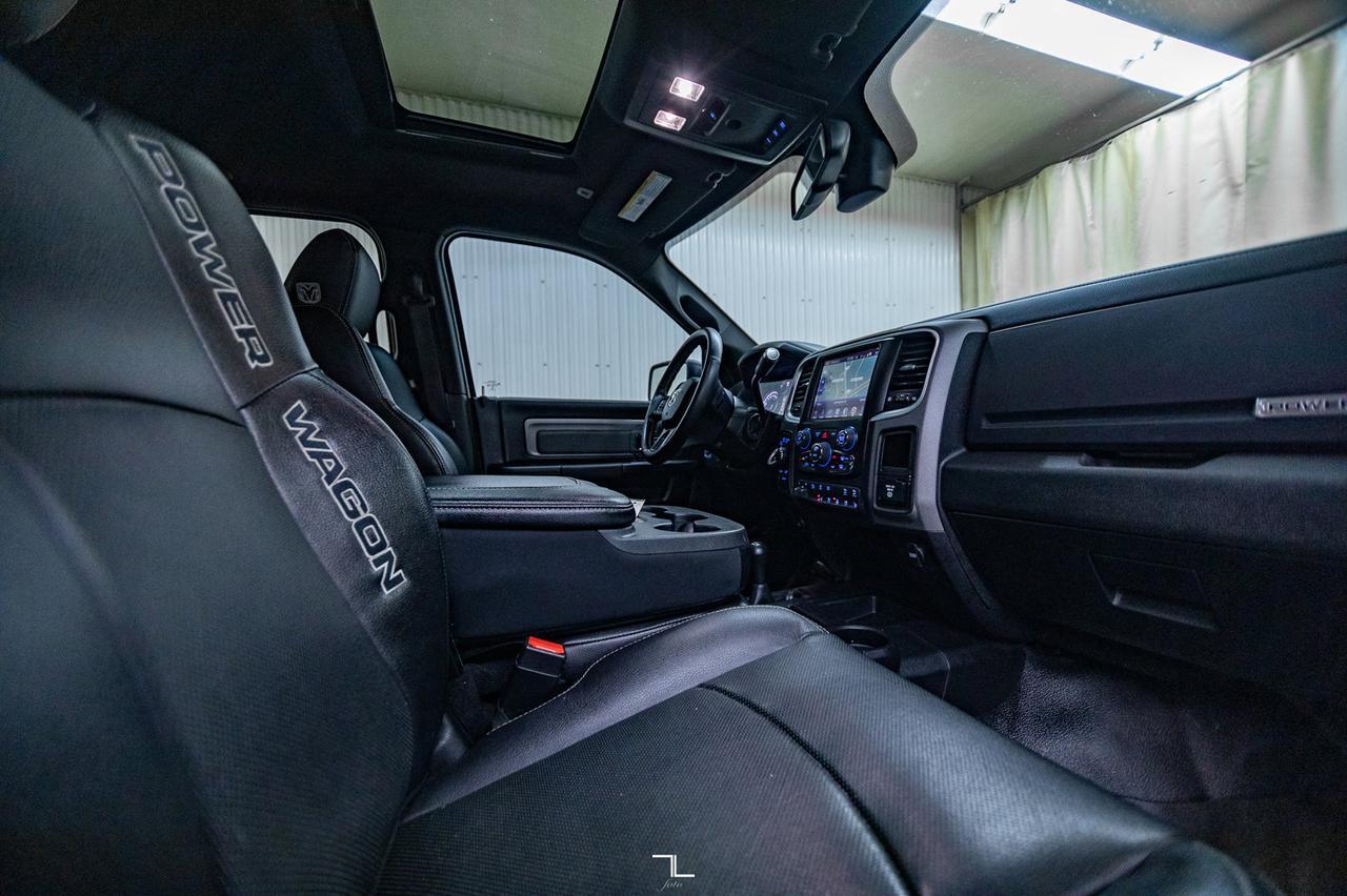 2017 Ram 2500 4x4 Crew Cab Power Wagon HEMI Leather Roof Nav Red Deer AB