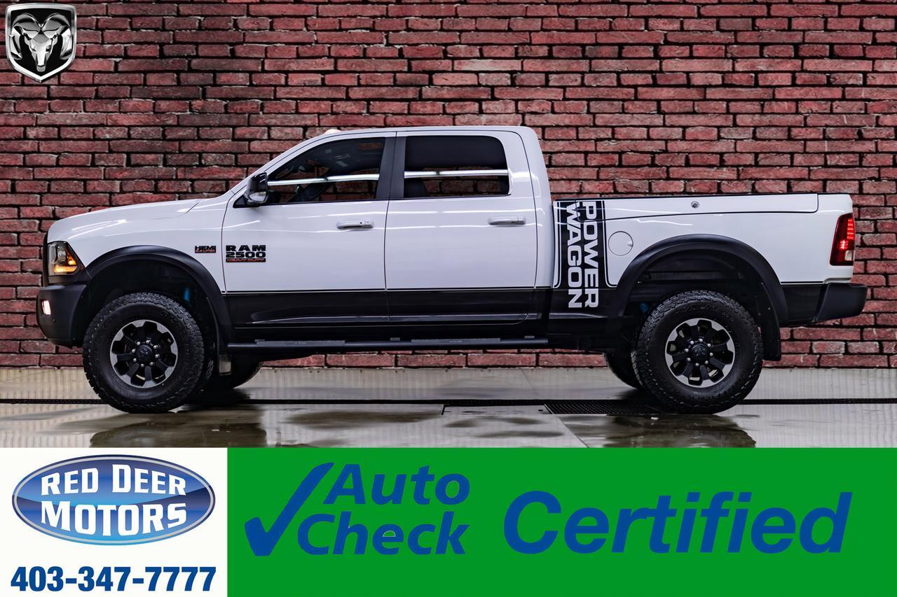 2017 Ram 2500 4x4 Crew Cab Power Wagon HEMI Leather Roof Nav Red Deer AB