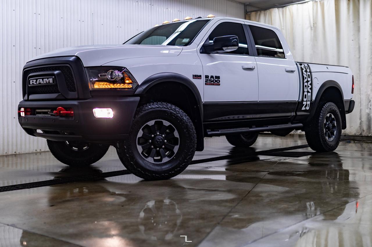 2017 Ram 2500 4x4 Crew Cab Power Wagon HEMI Leather Roof Nav Red Deer AB
