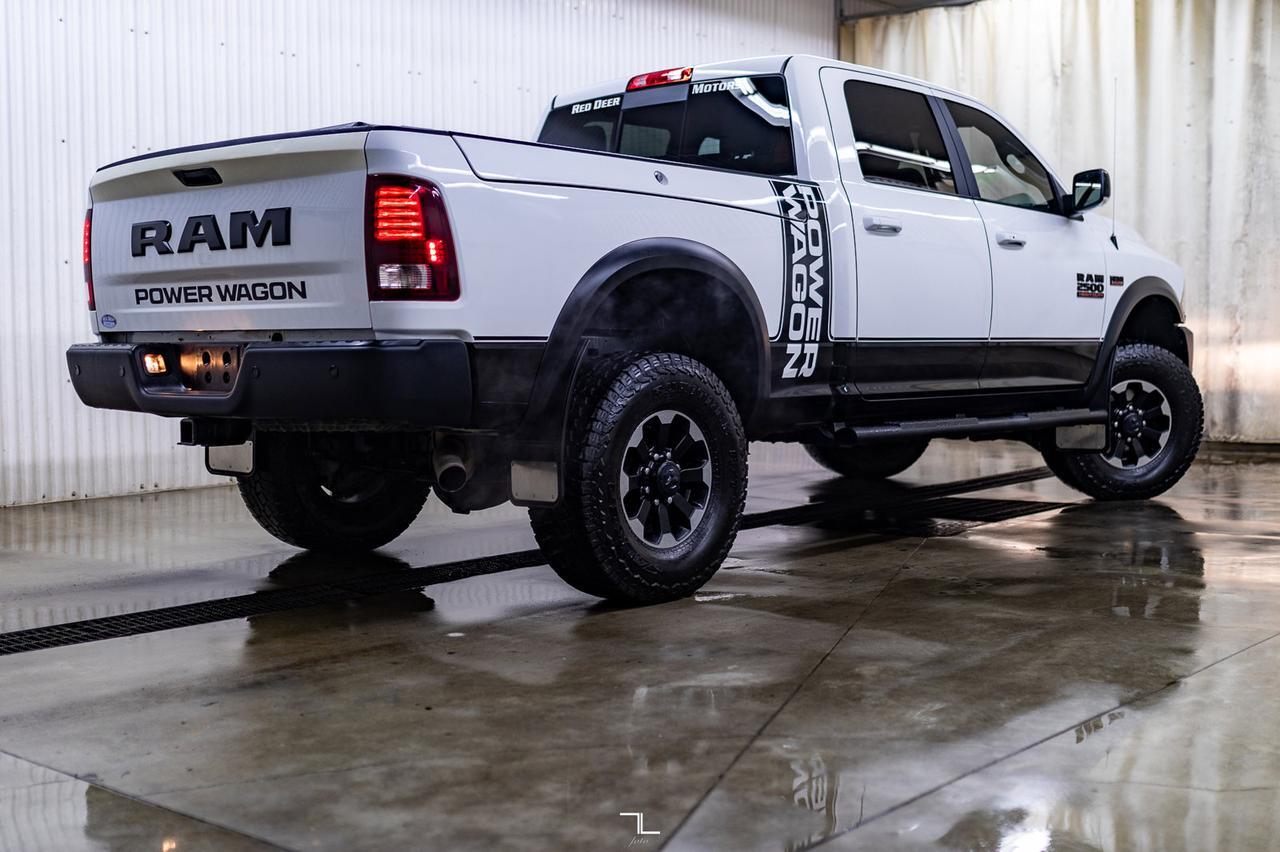 2017 Ram 2500 4x4 Crew Cab Power Wagon HEMI Leather Roof Nav Red Deer AB